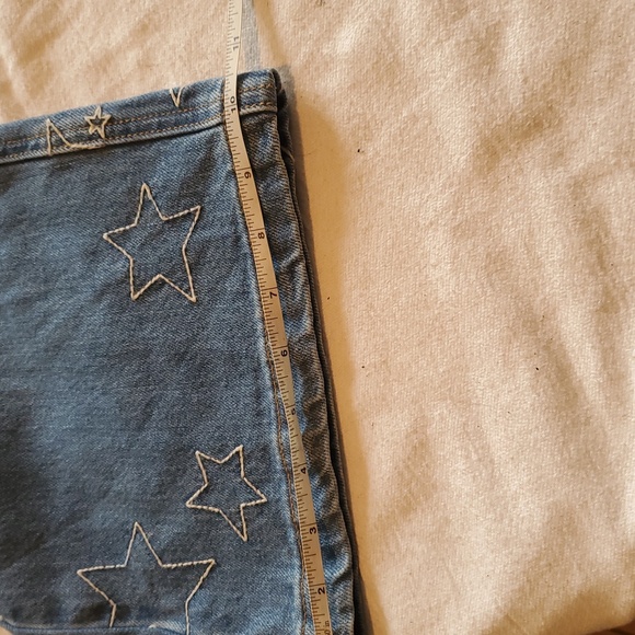Stella Nova Cate Denim Stars Embroidered Sz. S Jeans NWT - Picture 12 of 12